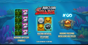Razor Shark — слот с акулами, фриспинами и большими множителями от Push Gaming